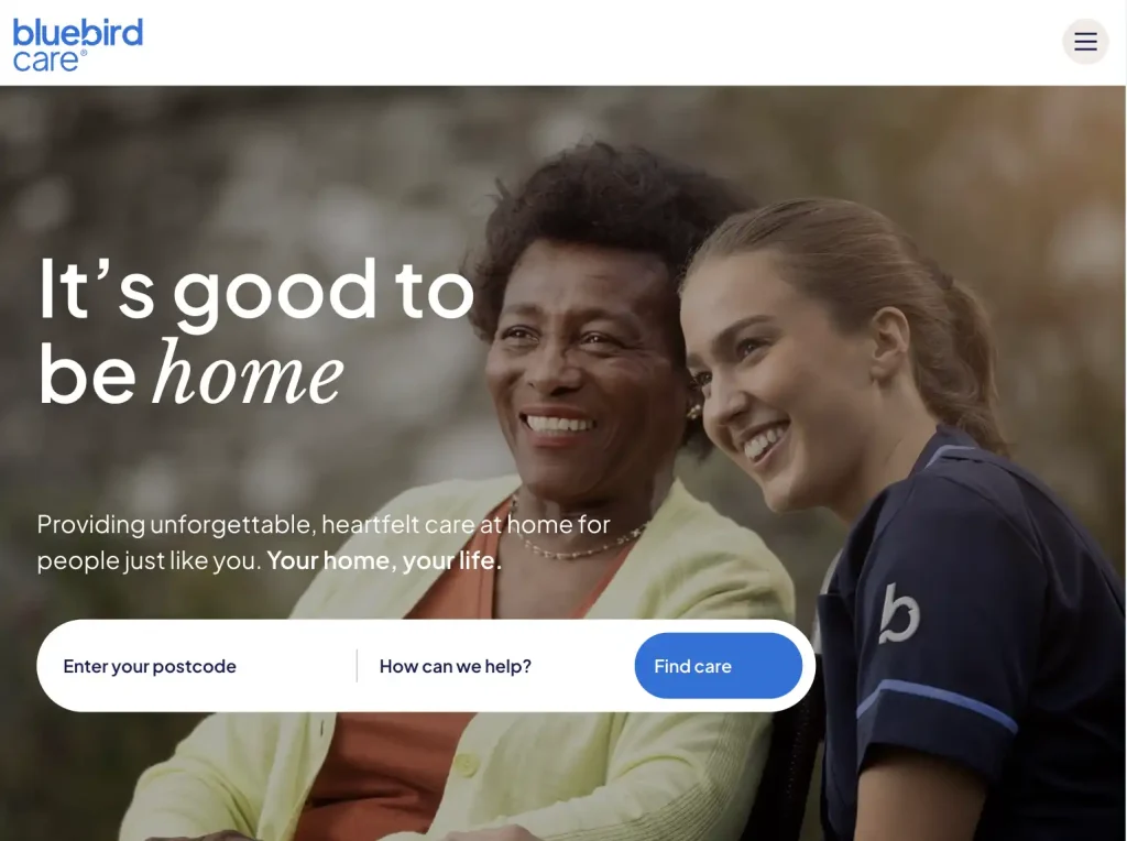 Bluebird care website 2025